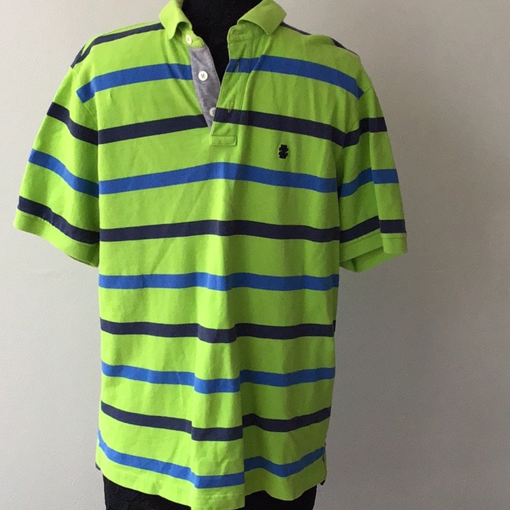 IZOD men’s polo shirt large excellent etc.